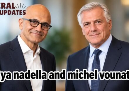 satya nadella and michel vounatsos
